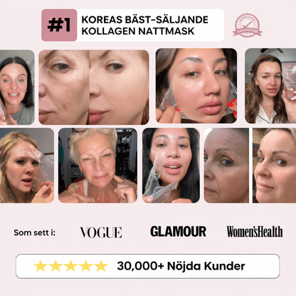 Kollagen Nattmask